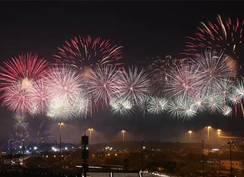 安溪县焰火晚会